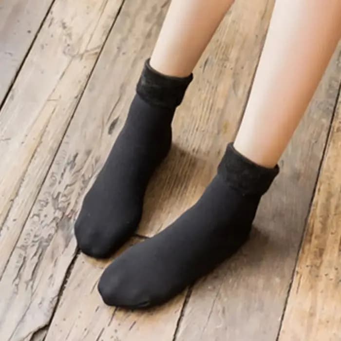 1-5 paires de chaussettes de neige en cachemire d'hiver pour femmes