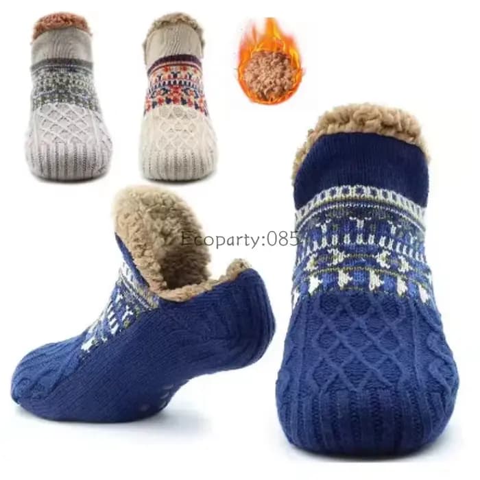 Chaussettes d'intérieur d'hiver pour hommes et femmes