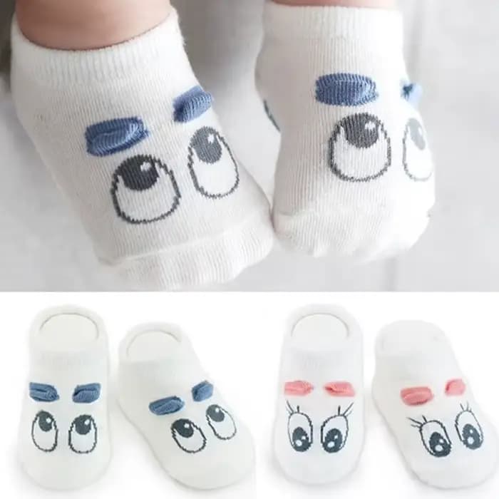 Chaussettes Asymétriques en Coton pour Nouveau-Né Garçon et Fille