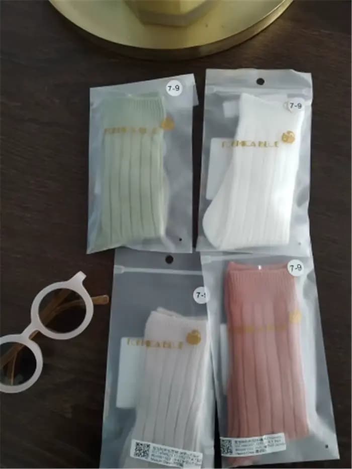 Chaussettes Hautes en Coton pour Bébé Garçon et Fille de 0 à 5 Ans