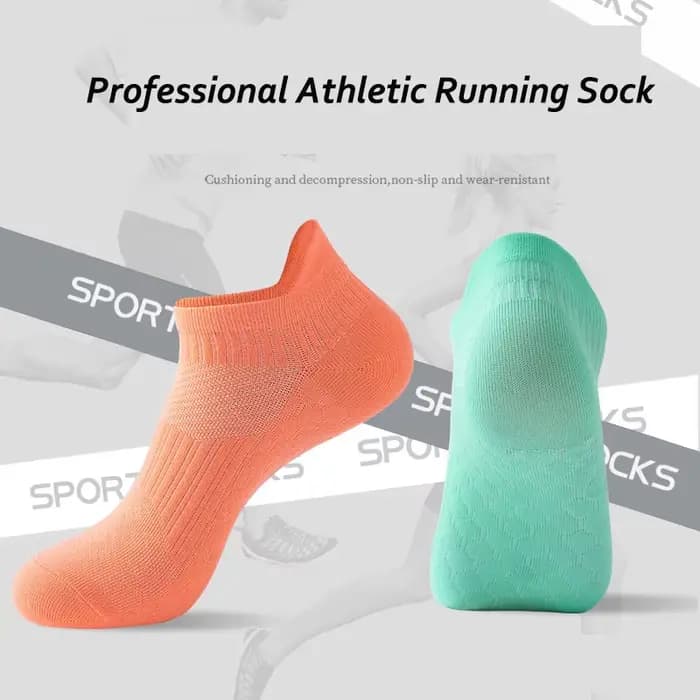 Nouveau Sport course cheville chaussettes femmes hommes athlétique mince respirant séchage rapide Fitness Marathon Compression courte coupe basse bateau chaussette