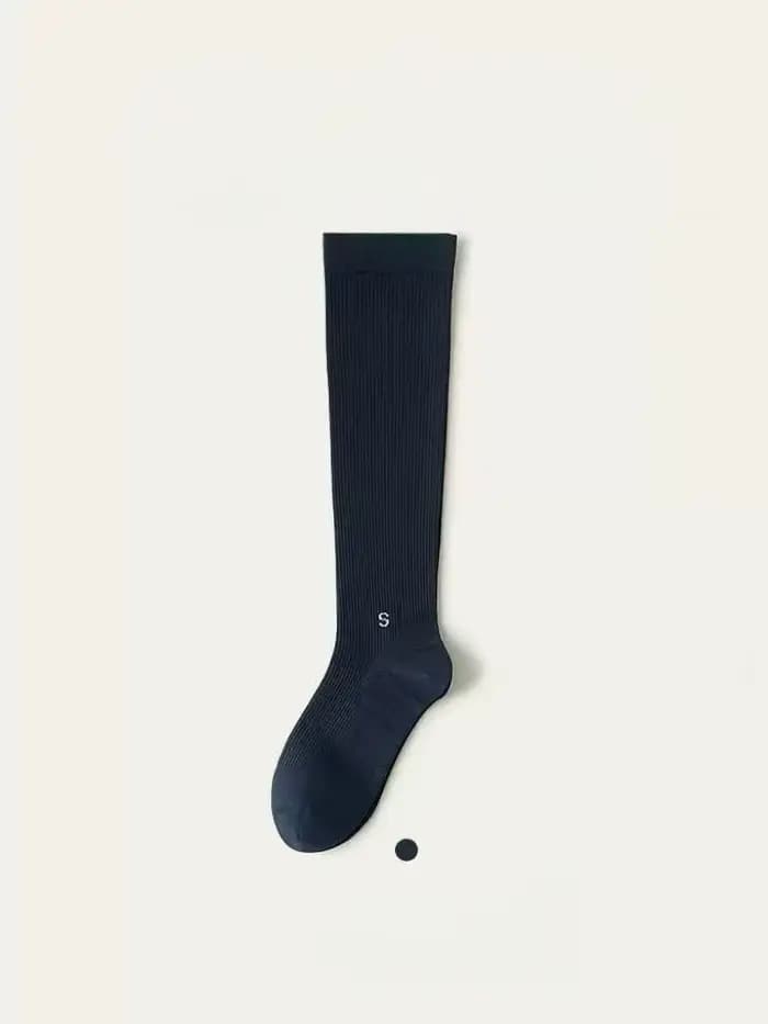 Chaussettes de compression pour mollets, pour course à pied, professionnelles, pour femmes, haute élasticité, respirantes, universelles, toutes saisons, pour le sport