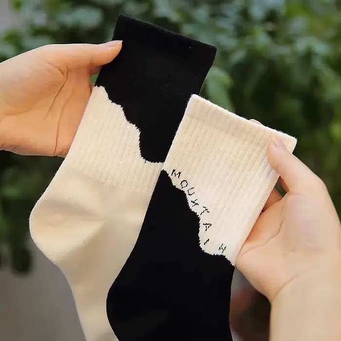 Chaussettes de mode désodorisantes Hip Hop Skateboard rayé mi Tube chaussettes couleur unie respirant coton chaussettes pour femmes chaussettes mignonnes