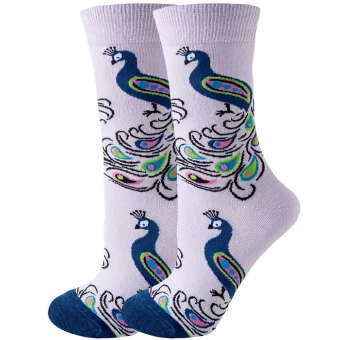 Femmes Designer mode drôle créatif Tube moyen coton femme coloré mignon motif Animal plante sport chaussette merveille chaussettes cadeau
