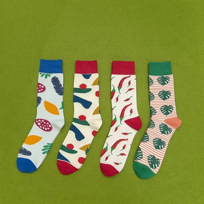 Nouveaux hommes Chaussettes Mode Européenne et Américaine Rue