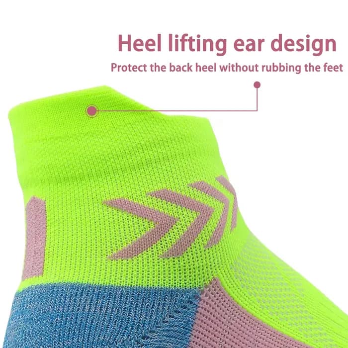 Chaussettes de course professionnelles respirantes pour hommes et femmes