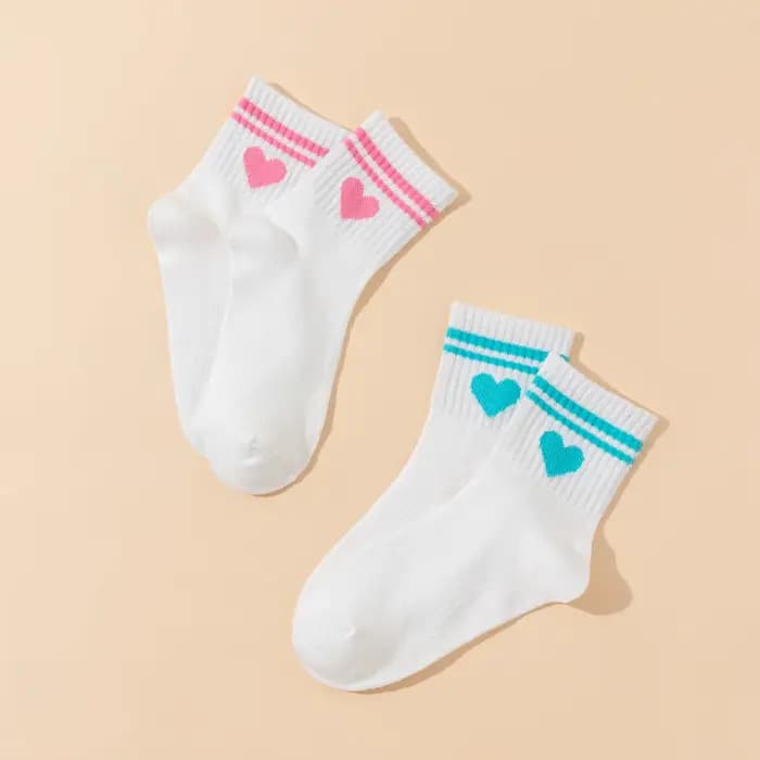 10 paires de chaussettes blanches pour enfants