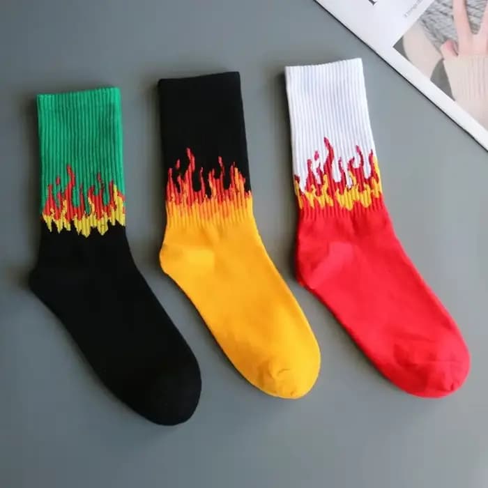 Chaussettes de sport décontractées en coton pour hommes