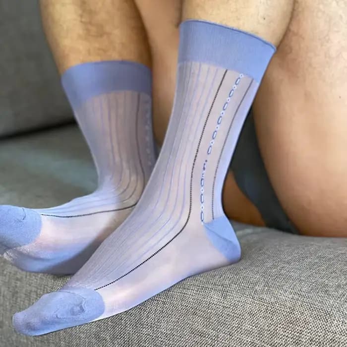 Chaussettes Tube Jacquard pour hommes