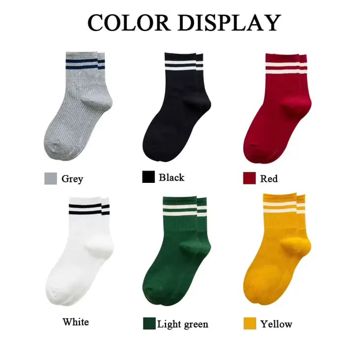 Épaisseur drôle nouveauté mignon coton ample rayé hommes chaussettes longues mode rue Couple haute qualité jeunesse chaussette