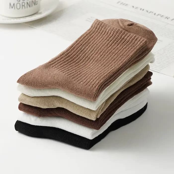 Chaussettes unisexes en coton respirant pour hommes
