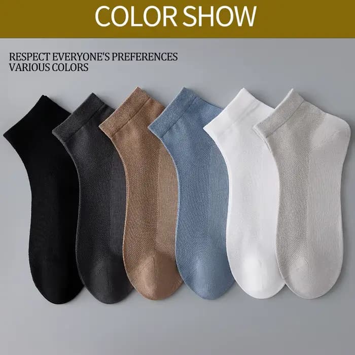Chaussettes mi-mollet en soie de mûrier et mélange modal pour hommes, maille respirante d'été, antibactériennes, anti-odeur, chaussettes d'affaires noires fines