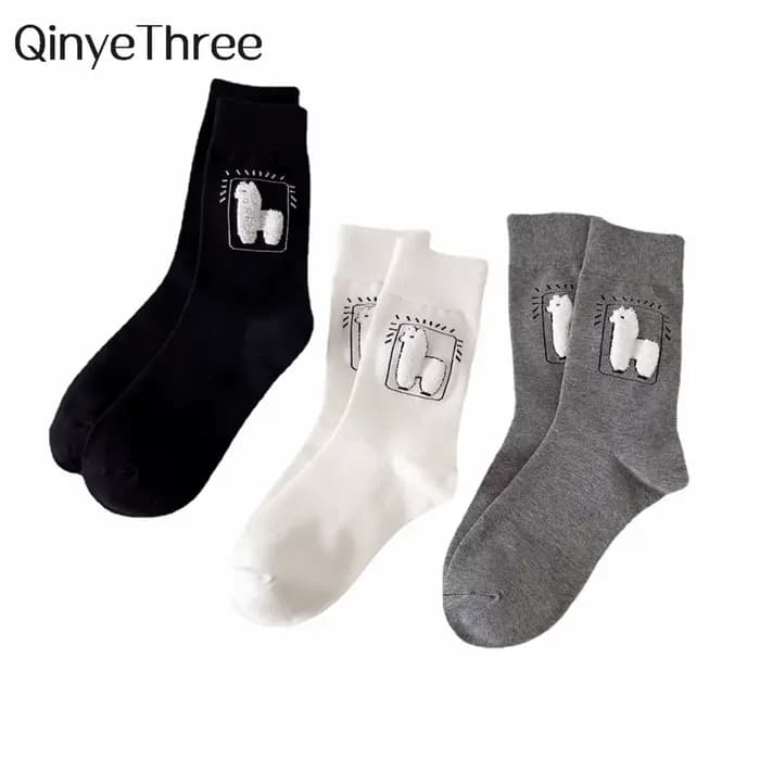 Chaussettes en coton doux HpronosAlpaga pour femmes