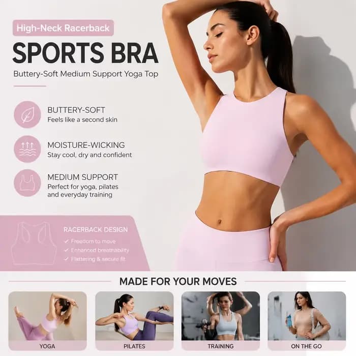 Débardeur de yoga de luxe 2-en-1 avec soutien-gorge intégré pour femme – Haut d'entraînement premium sans coutures, effet lissant sous les bras, gilet de sport finition mate pour femme