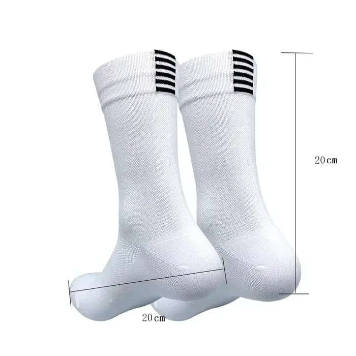 Chaussettes de sport hautes pour le cyclisme et la course à pied
