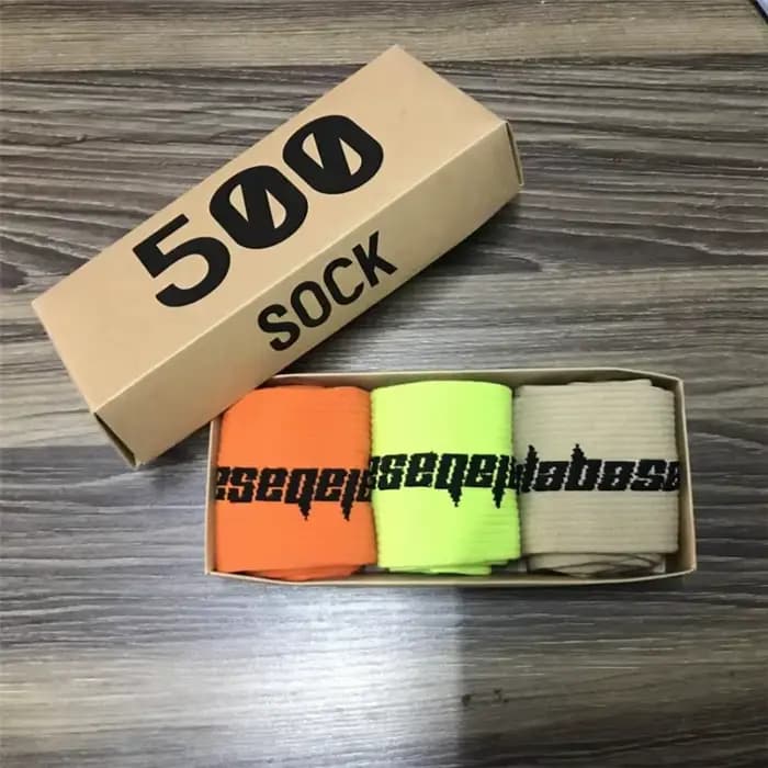 Chaussettes Hommes D'équipage de La Rue de Sexe Masculin Kanye West Hip Hop Match de Basket-Ball