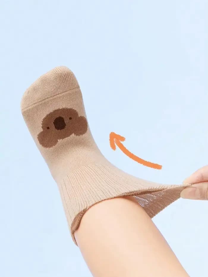 1/6 paires de chaussettes pour bébé pour le printemps et l'automne
