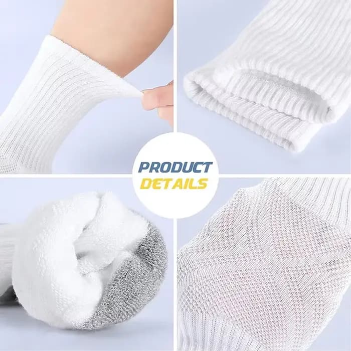 5 paires de chaussettes athlétiques pour hommes