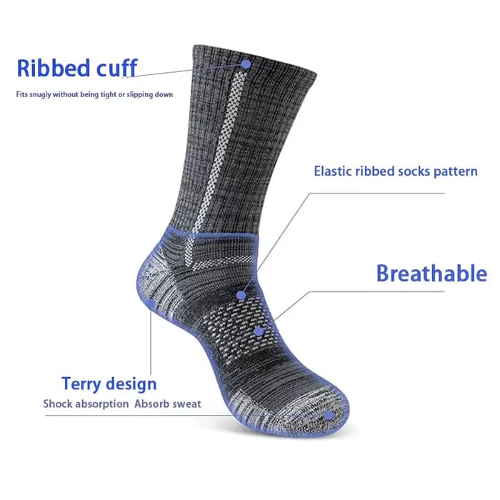 1/3 paires de chaussettes de sport pour hommes
