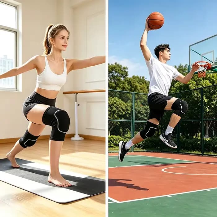 Genouillères de sport pour hommes