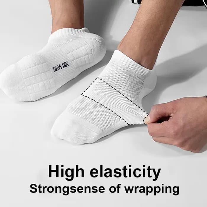 6 paires/lot hommes chaussettes de course maille respirant mince