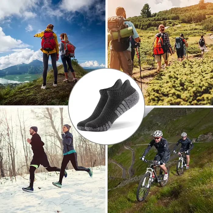 6/12 paires de chaussettes de Sport à la cheville