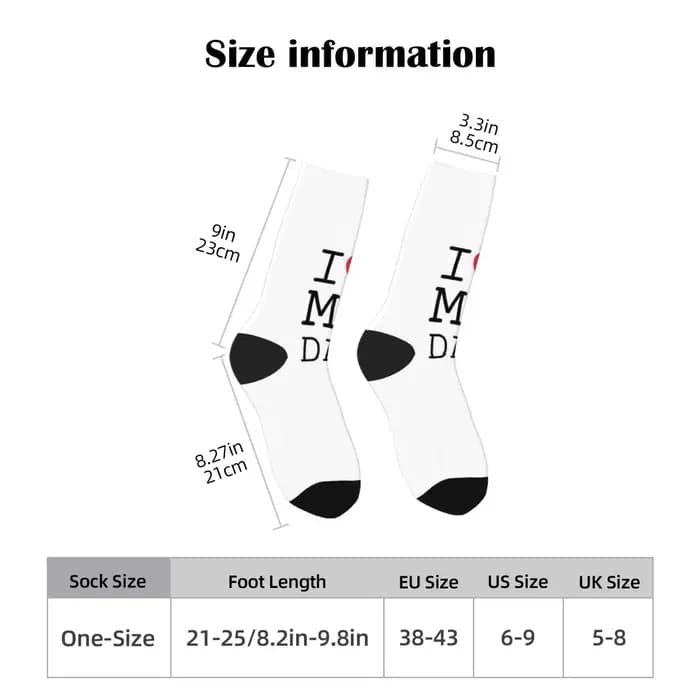 1 paire de chaussettes élégantes à la mode pour cadeau de fête des pères