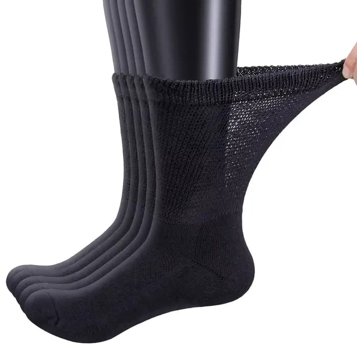 Chaussettes en bambou pour diabétiques