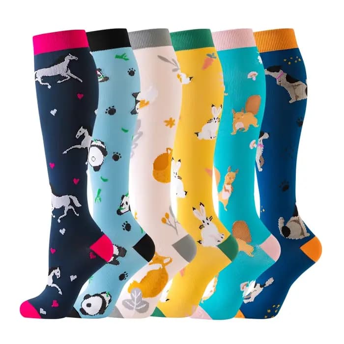 Chaussettes de compression pour le yoga et le sport