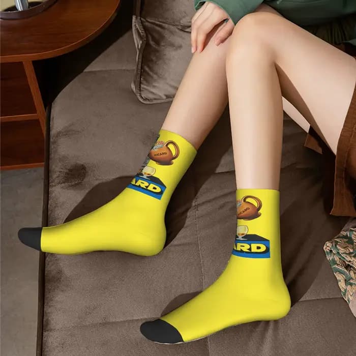 Chaussettes personnalisées Ricard pour hommes