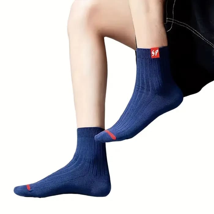5/10/15/20 paires hommes chaussettes respirant coton bas de sport confortable