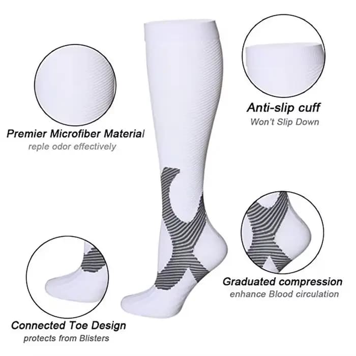 Chaussettes de Compression pour hommes et femmes