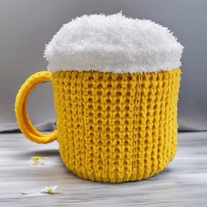 Femmes hiver doux drôle sommeil chaussettes de sol 3D tasse de bière