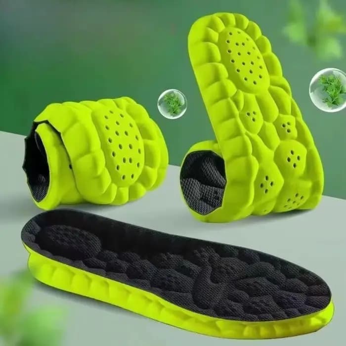 Semelles orthopédiques 4D Sport super douces pour chaussures