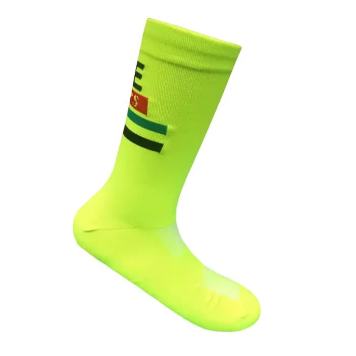 Nouvelles chaussettes de cyclisme FDJ de l'équipe des Émirats arabes unis