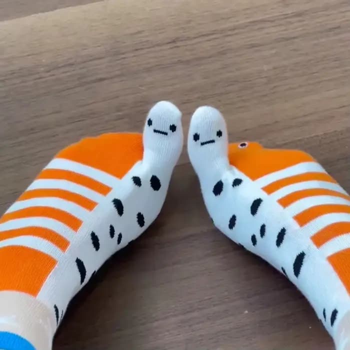 Chaussettes pour femmes de la série Funny Fish