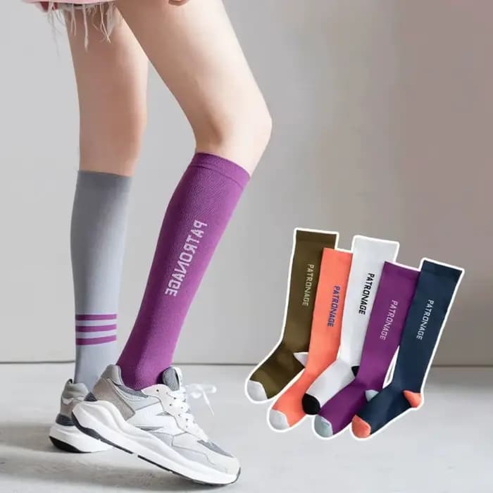 1 paire de chaussettes de sport professionnelles de haute qualité pour femmes