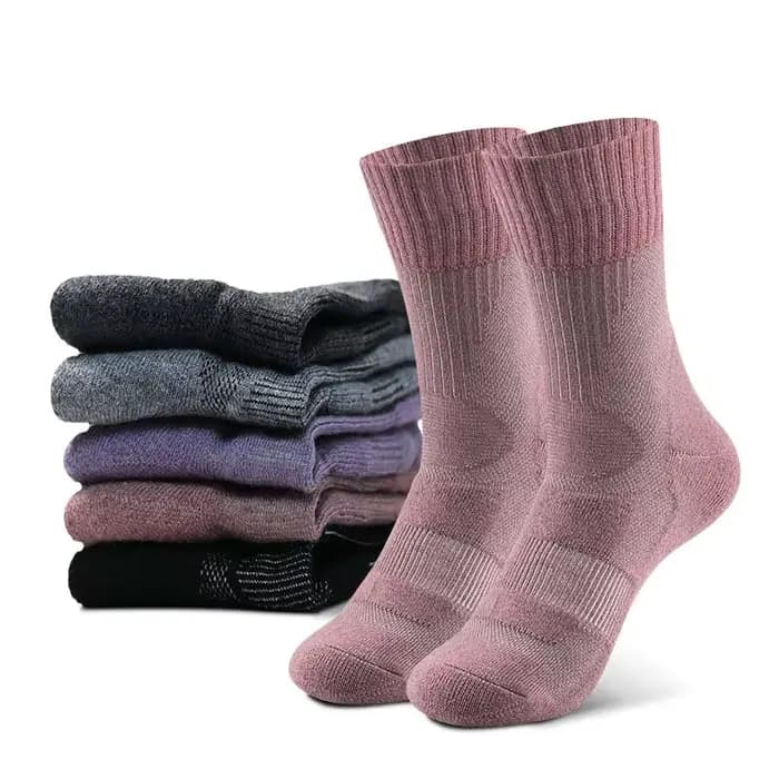 40% laine mérinos chaussettes de randonnée pour hommes femmes printemps été mince
