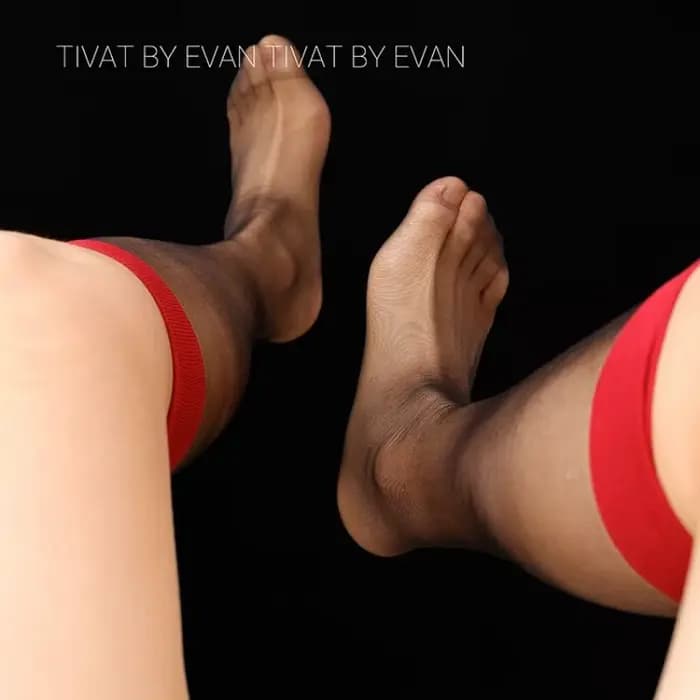 Bas noirs pour hommes, bordure rouge, robe d'affaires Ultra-fine, chaussettes longues mollet, Sexy, respirantes, transparentes, en Nylon transparent, été