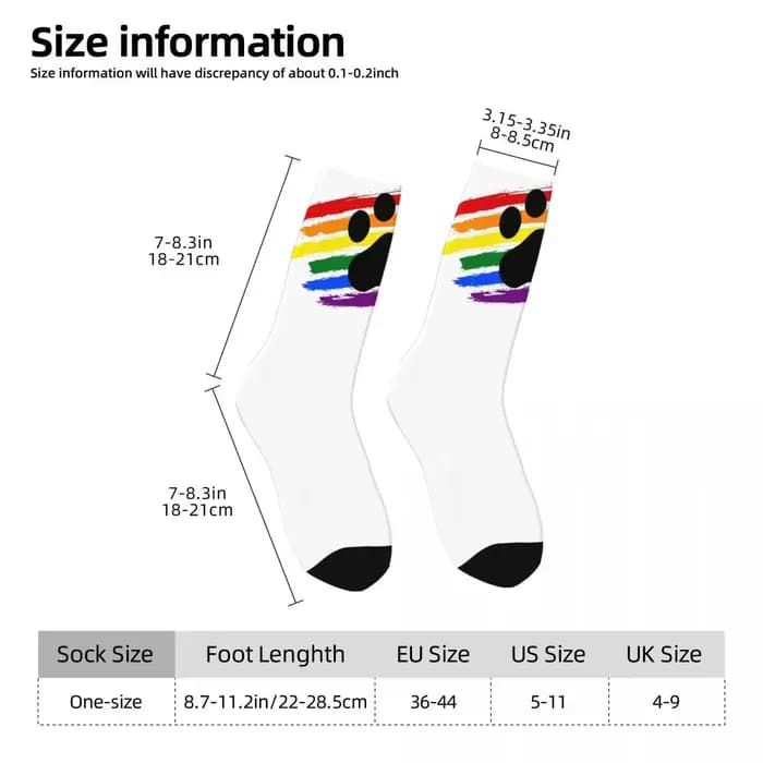 Chaussettes Gothiques Chaudes et Douces pour Homme