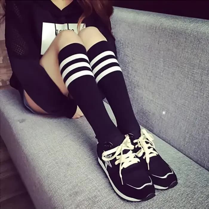 Chaussettes de mollet de haute qualité pour hommes et femmes