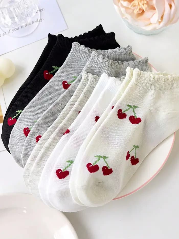 5 paires de chaussettes pour femmes