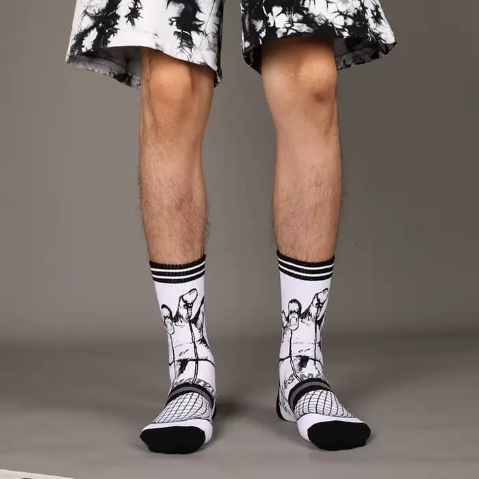 【Hand of God】 3 paires/lot chaussettes pour hommes