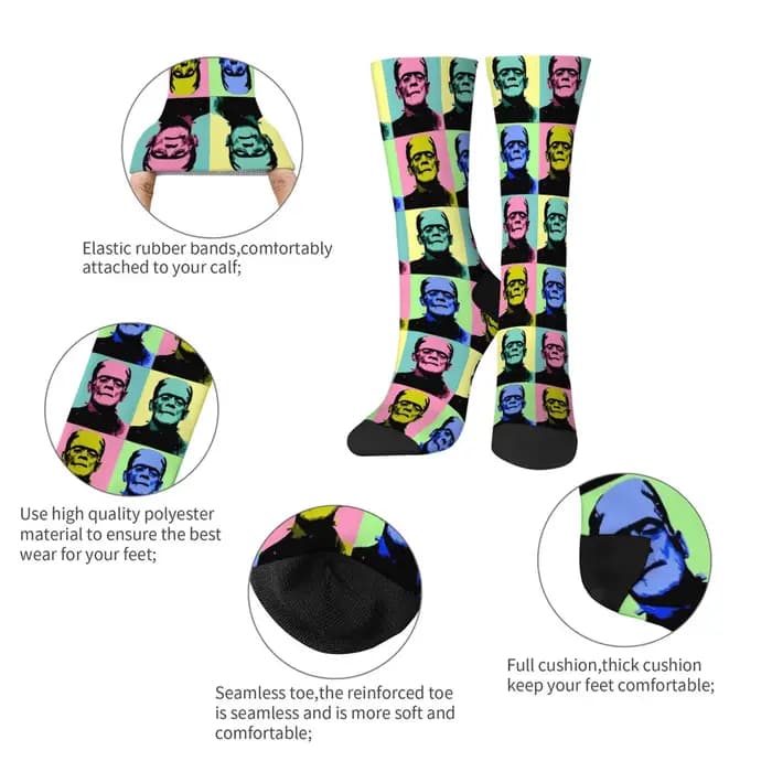 Chaussettes fantaisie pour hommes