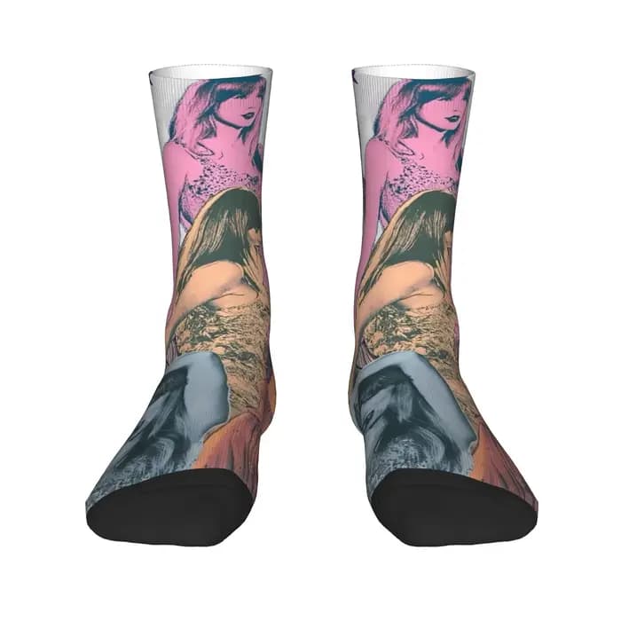 Adultes hommes chaussettes 2025 nouveau The Eras Tour chanteur Taylor-r