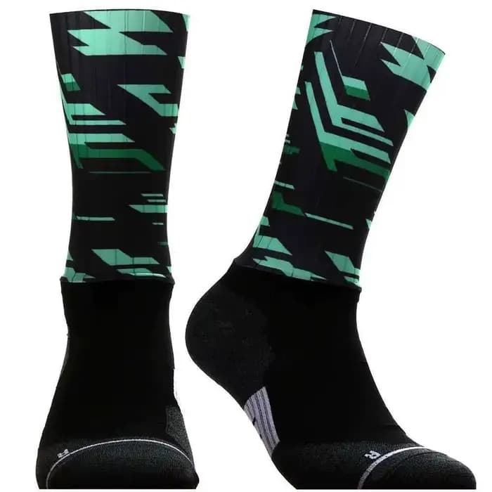 Chaussettes de cyclisme colorées pour hommes et femmes