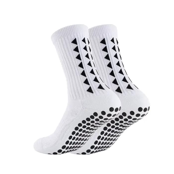 6 paires hommes femmes football grip chaussettes serviette bas sport