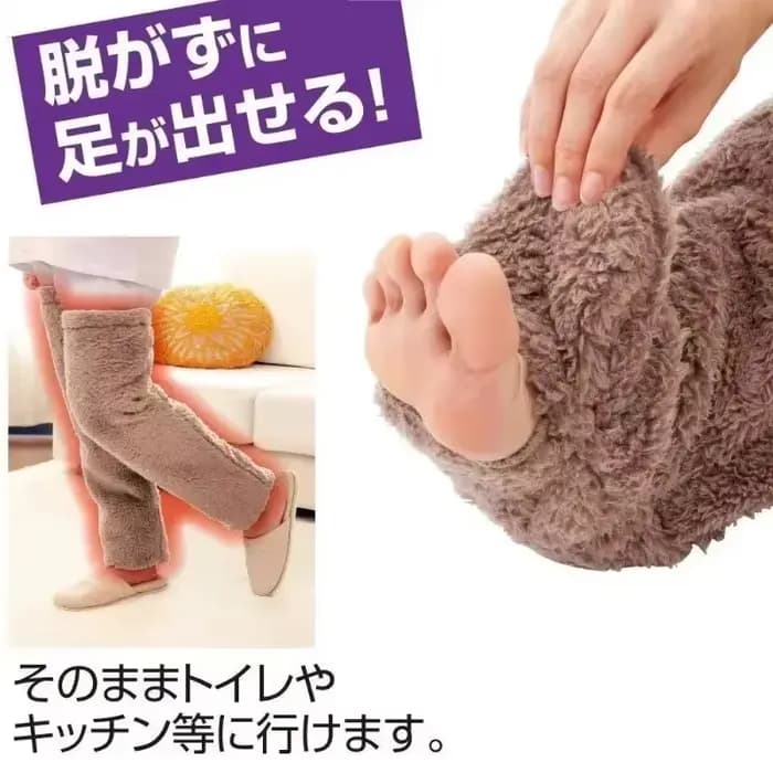 Bas de pieds chauds d'hiver pour femmes et hommes