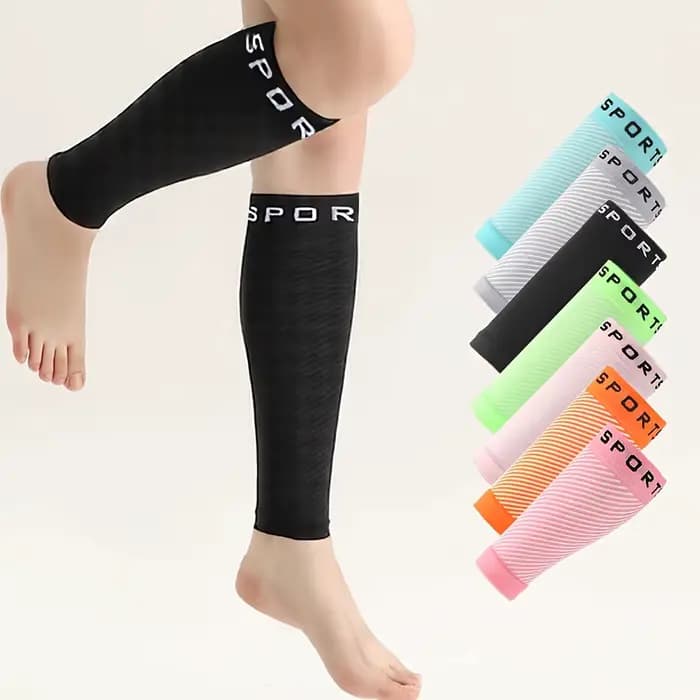 1 paire de manchons de compression pour mollets pour hommes et femmes