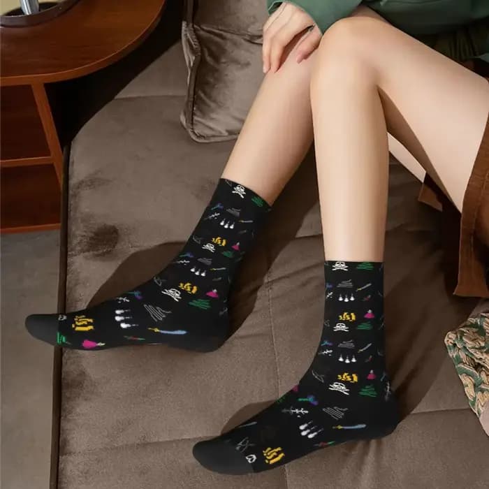 Chaussettes de joueur de la vieille école Runescape Killing Bundle